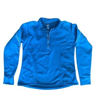 REI ladies size L half zip pull over/popover shirt/sweater medium weight